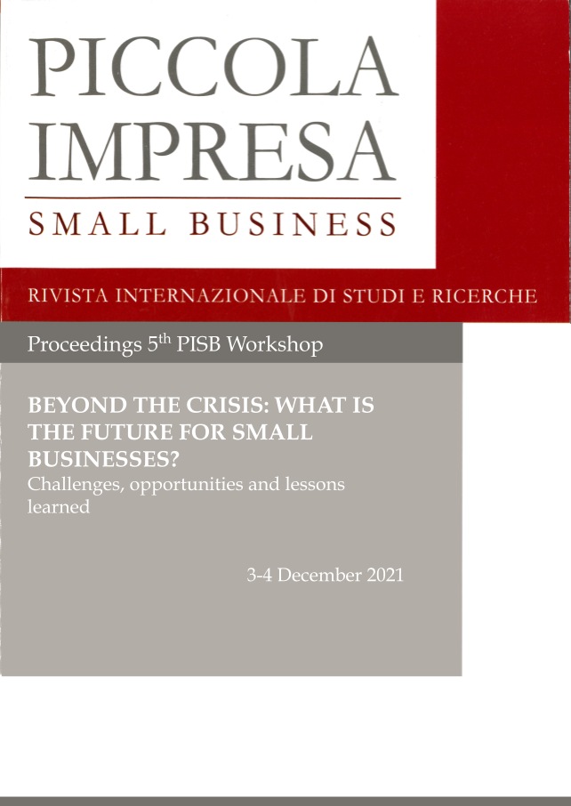 					View 2021: Beyond the crisis: What is the future for small businesses? Challenges, opportunities and lessons learned
				